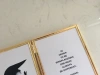 Yiwu Dawei Two-sided metal photo frame, horizontal and vertical style DW-12004 Item Picture